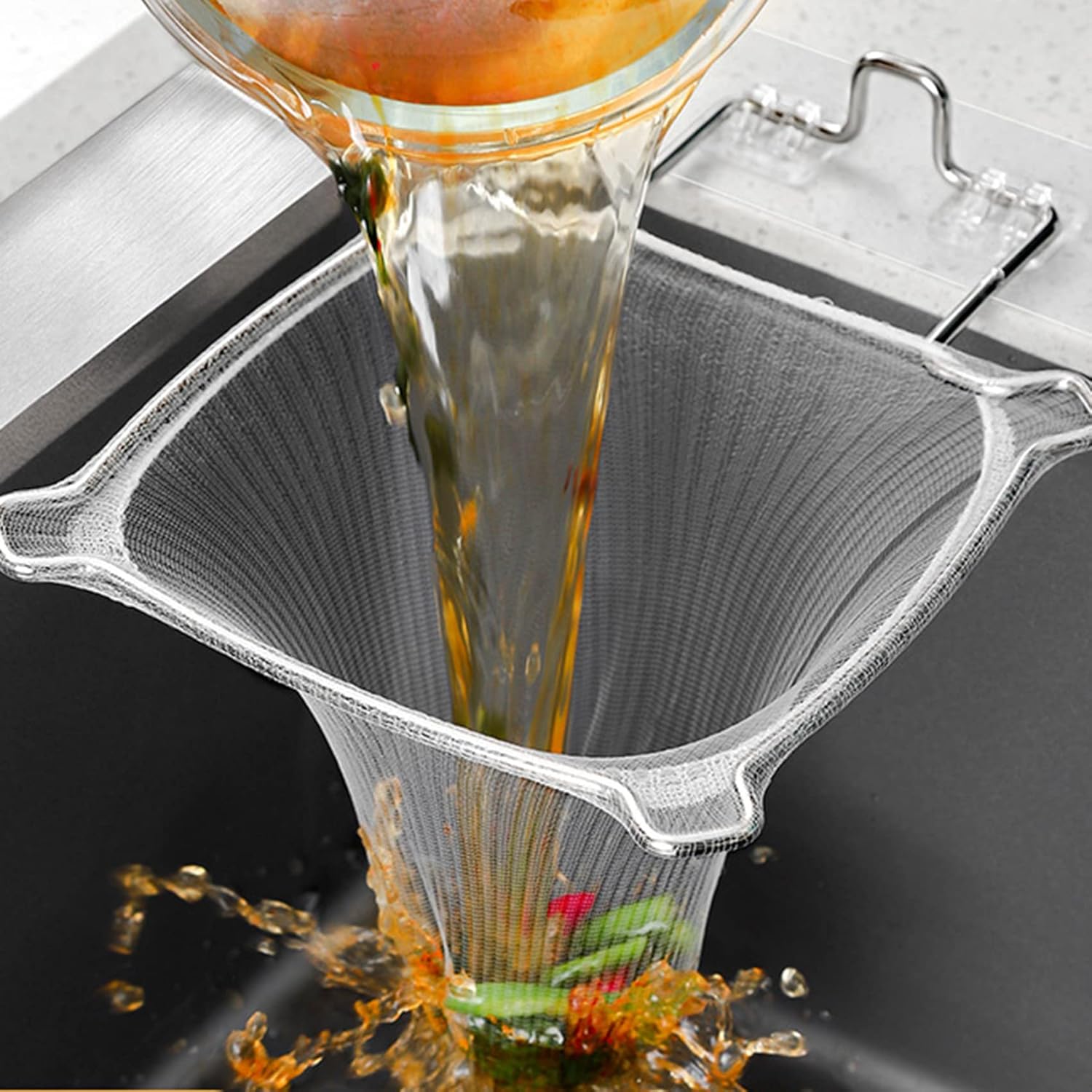 Kitchen Sink Filter Rack