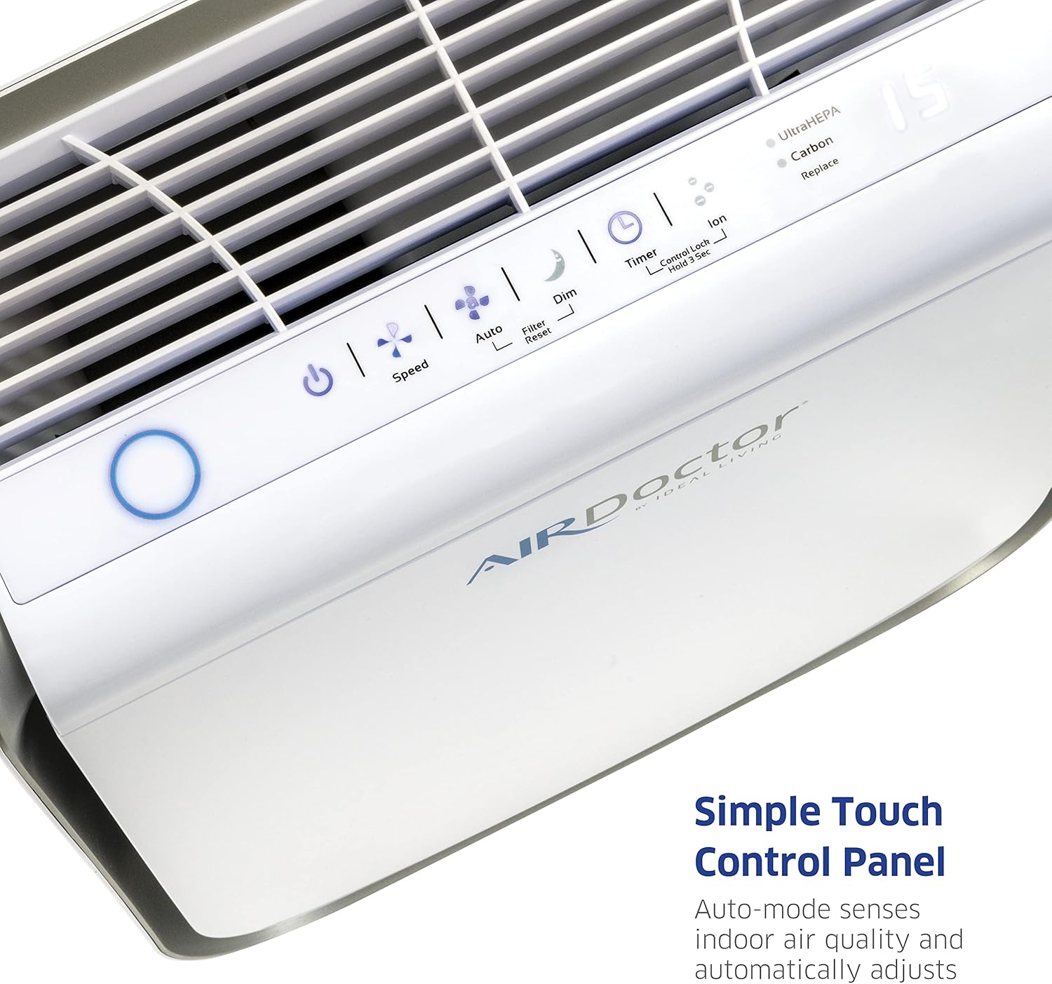 3-Stage Filtration Air Purifier for Small & Medium Rooms