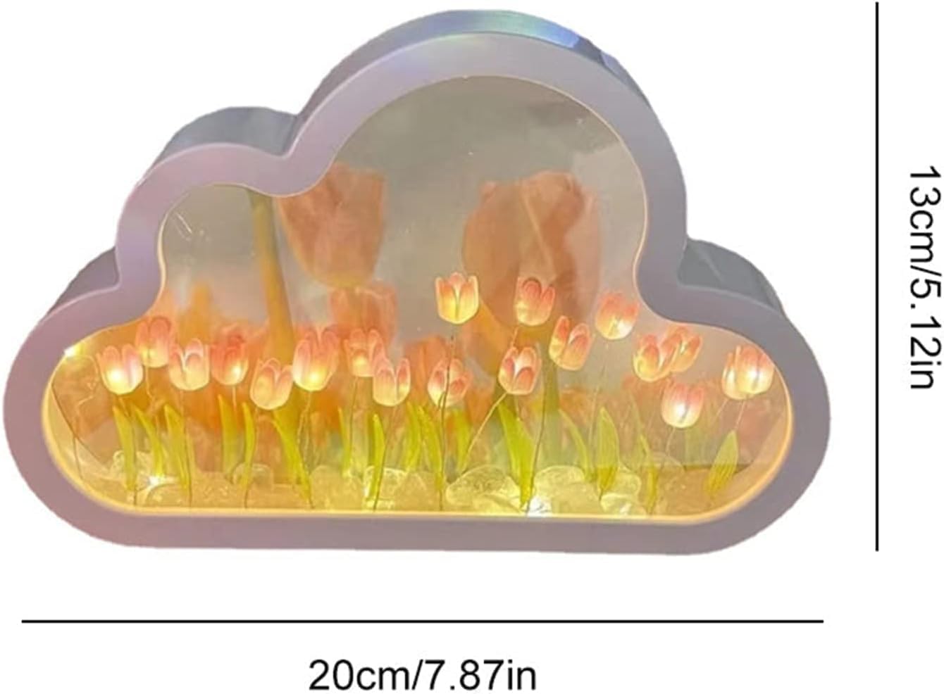 Forever Cloud Mirror Tulips