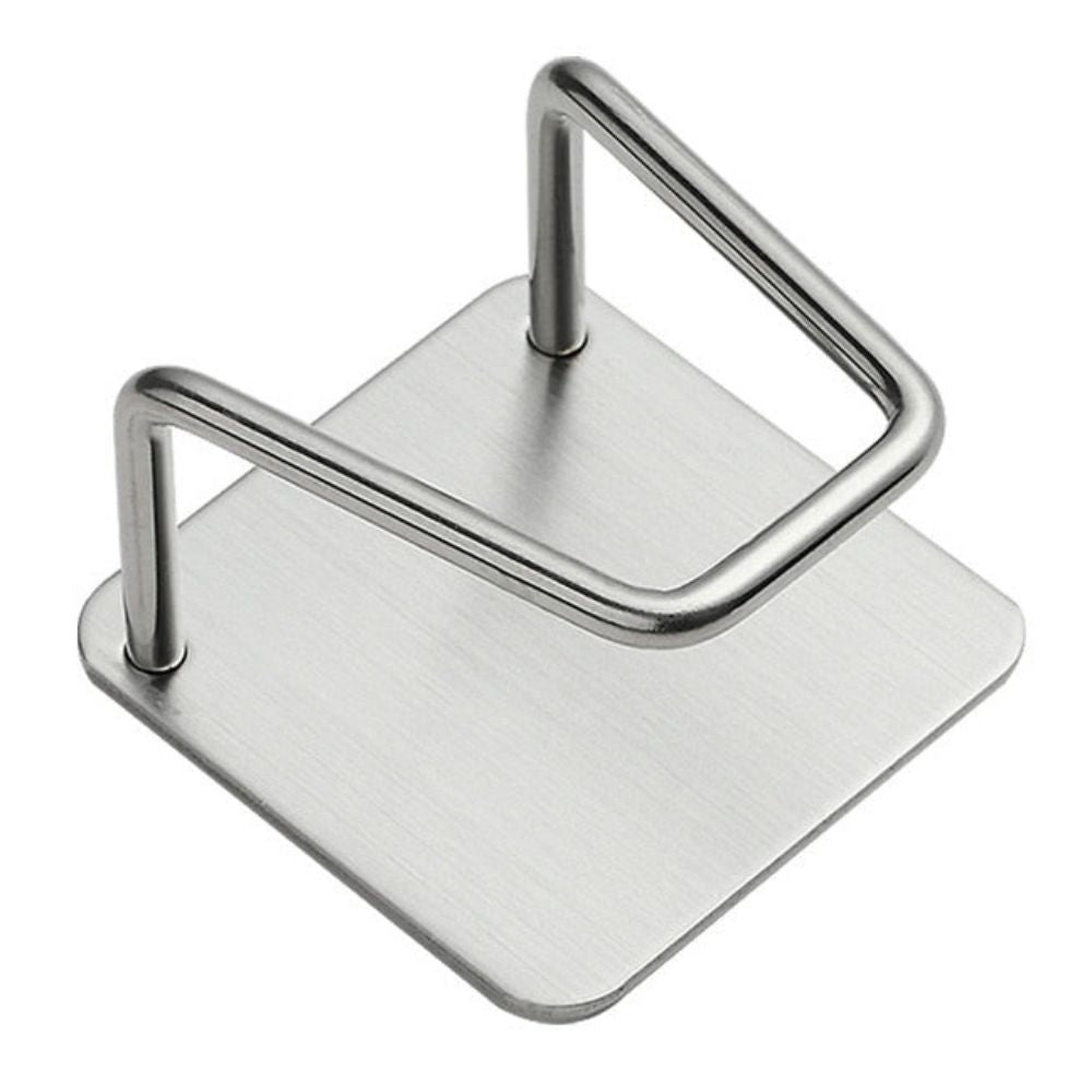 Self-Adhesive Kitchen Stainless Steel Sponges Holder